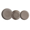 Set Servizio Da Tavola Di Piatti In Stoneware 18 Pezzi Design Nordico Elegante In 2 Colori