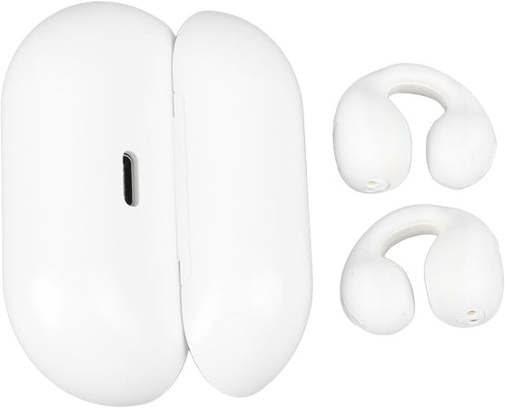 Cuffie Wireless Bluetooth Auricolari A Conduzione Ossea Scatola Ricarica Design Ergonomico