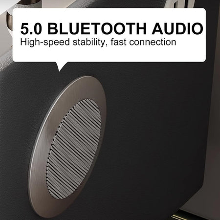 COMODINO INTELLIGENTE CON RICARICA WIRELESS USB ALTOPARLANTE BLUETOOTH LED MULTIFUNZIONALE