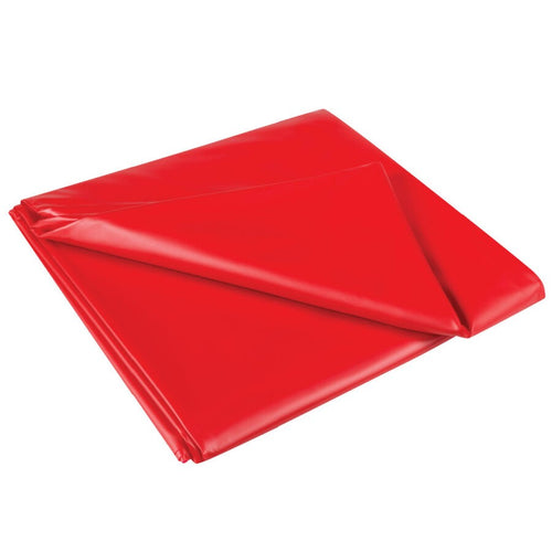 Telo copriletto matrimoniale in latex Rosso SexMax Wetgames 180 x 220cm