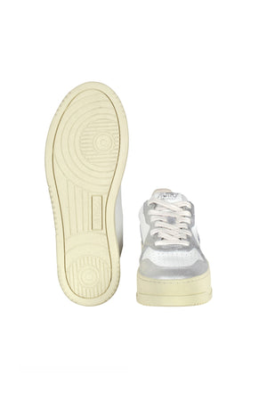 AUTRY Autry - Sneakers - 460606 - Argento/Bianco da donna