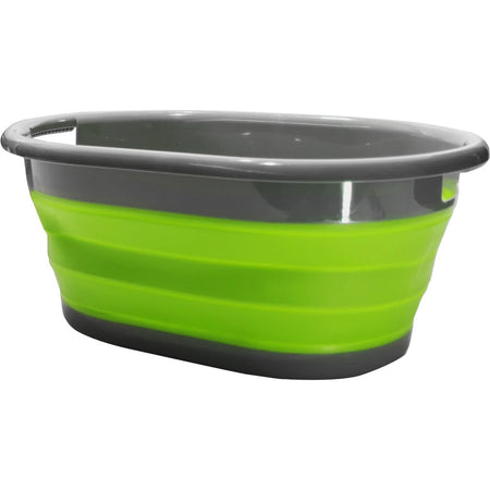 Cesta Contenitore Per Bucato Richiudibile Salvaspazio 17 Litri In Plastica Silicone