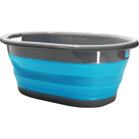 Cesta Contenitore Per Bucato Richiudibile Salvaspazio 17 Litri In Plastica Silicone