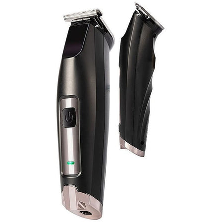 Tagliacapelli Elettrico Ricaricabile Rasoio Corpo Barba Professionale Senza Fili 4 Pettini