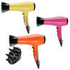 Asciugacapelli 2200 Watt Con Diffusore Capelli Phon Pulsante Getto Aria Fredda Occhiello