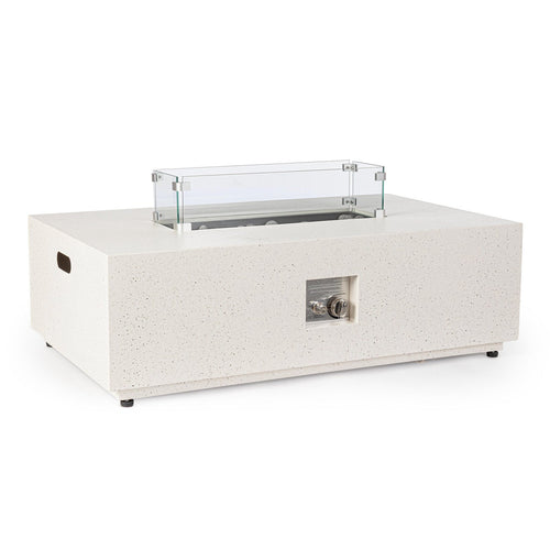 Camino a gas Wolke struttura in acciaio verniciato con paravento in vetro da interno ed esterno