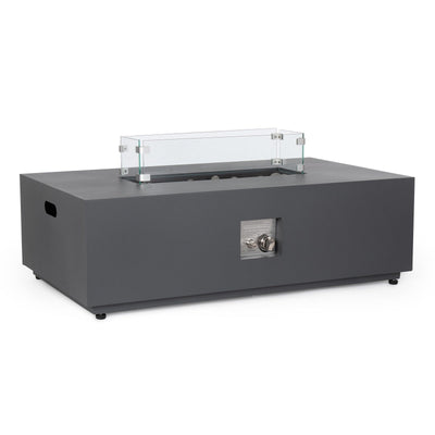 Camino a gas Wolke struttura in acciaio verniciato con paravento in vetro da interno ed esterno