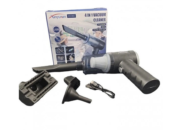 Mini Aspirapolvere Soffiatore Professionale Portatile 4 In 1 Per Casa Auto Ricarica Usb