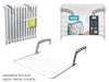 Stendibiancheria Da Termosifone Balcone Bracci Regolabili Ripiegabili Pratica Resistente