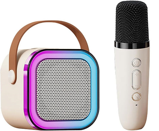 CASSA ALTOPARLANTE BLUETOOTH CON MICROFONO PROFESSIONALE AUDIO PICCOLA PER CASA KARAOKE