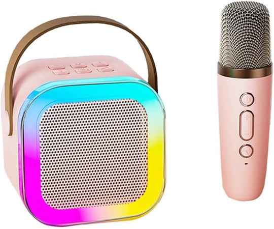 CASSA ALTOPARLANTE BLUETOOTH CON MICROFONO PROFESSIONALE AUDIO PICCOLA PER CASA KARAOKE