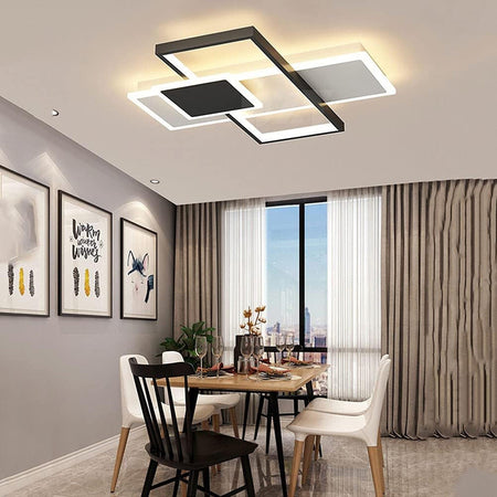 Plafoniera Da Soffitto A Led 46 W Con Tecnologia Cct Con Switch 3 Colorazione C60-3c