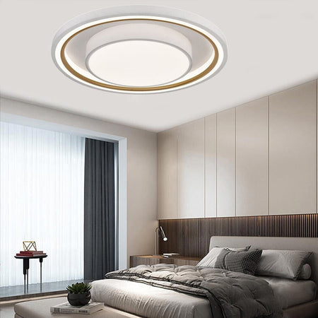 Plafoniera Led 35w Cct 3 Colorazioni Luce Gestibile Con Telecomando App Bluetooth Pn-31-3c