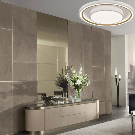 Plafoniera Led 35w Cct 3 Colorazioni Luce Gestibile Con Telecomando App Bluetooth Pn-31-3c