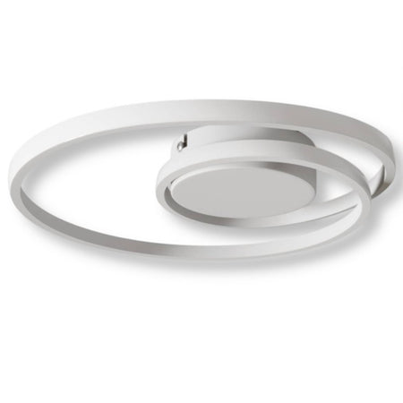 Plafoniera Lampadario Led Smd Soffitto Design Ad Anelli 32w 3in1 Cct 3000k-6500k Pn-20b3c