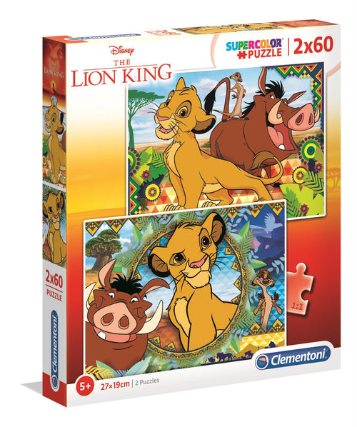 Puzzle 2x60 lion king -2019