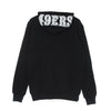 MITCHELL & NESS Felpa Cappuccio Uomo Nfl Big Face 3.0 Hoodie Saf49e Black da uomo