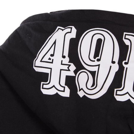 MITCHELL &amp; NESS Felpa Cappuccio Uomo Nfl Big Face 3.0 Hoodie Saf49e Black da uomo