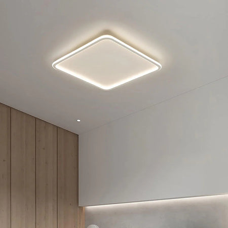 Plafoniera Lampada Da Soffitto Quadrata 50w 4000lm Con Bordo Tecnologia Cct Ip20 C12-3c