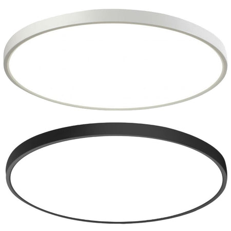 Plafoniera A Led Slim 32w Ip40 Con Tecnologia Cct Da 6500k A 2700k Con Switch Lv400-3c