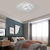 Plafoniera A 3 Quadrati A Led A Tripla Colorazione Di Luce 48 W Ultra Moderno C31-3c