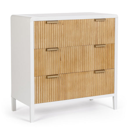 Cassettiera "Charley" per interno, con 3 Cassetti, 85 x 45 x 87 cm
