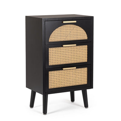 Cassettiera Josine per interno, con 3 Cassetti, 50 x 35 x 64 cm