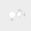 Lampada da parete Luceplan Ecran IN&OUT