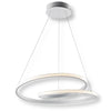 Lampadario Led A Sospensione Intrecciato 38w Bianco Cct Colore Luce Selezionabile B62-b3c