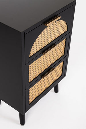 Cassettiera "Josine" per interno, con 3 Cassetti, 50 x 35 x 64 cm