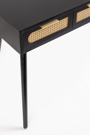 Consolle "Josine" con struttura in legno MDF con cassetti per interni