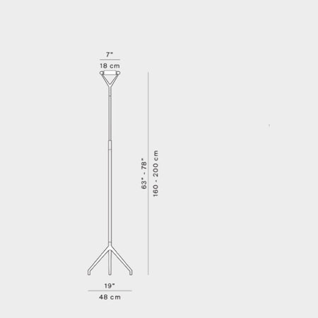 Lampada da terra Luceplan Lola
