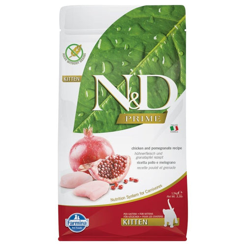 Farmina N&D Prime mangime secco Gatto cucciolo Pollo e Melograno