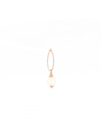MAMAN ET SOPHIE - MONO ORECCHINO PICCOLO PERLA BIANCA