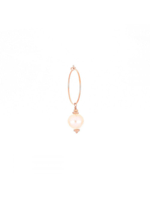 MAMAN ET SOPHIE - MONO ORECCHINO PERLA BIANCA