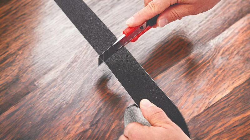 Nastro Adesivo Nero Per Interno/esterno Anticaduta Antiscivolo Senza Residui 25mmx5mt