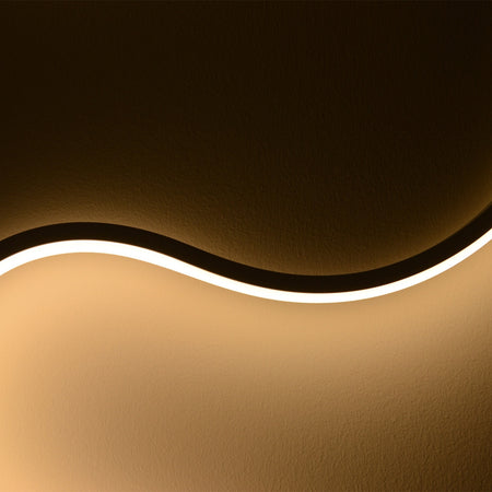 Applique Da Muro Led 28w Design A Serpente Bianco Tonalità Luce 3in1 2240lm E69-b3c