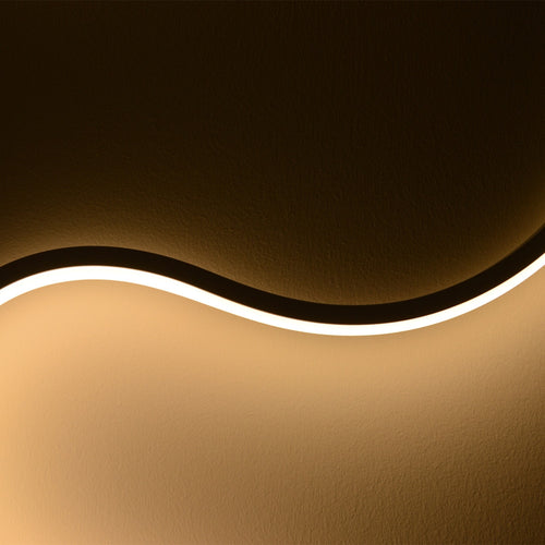 Applique Da Muro Led 28w Design A Serpente Bianco Tonalità Luce 3in1 2240lm E69-b3c