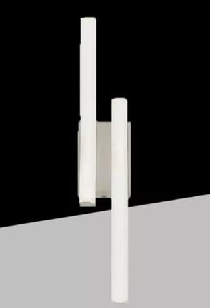 Applique Lampada Da Parete A Led 10w 800lm Cct Ip20 Design Onda Moderno Bianco E26-3c