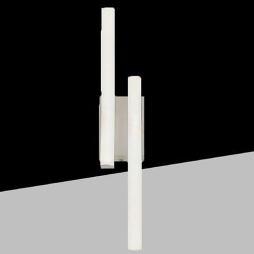 Applique Lampada Da Parete A Led 10w 800lm Cct Ip20 Design Onda Moderno Bianco E26-3c
