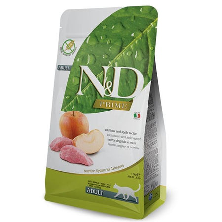 Farmina N&D Prime mangime secco Gatto Cinghiale e Mela