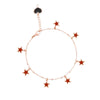 MAMAN ET SOPHIE - BRACCIALE CON STELLE BORDEAUX