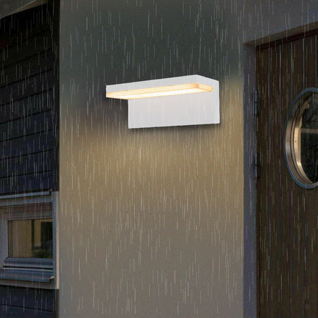 Applique A Led 10 Watt Lampada Da Parete Per Balconi Giardino Ip54 Cct Switch B82-3c