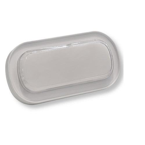 Applique A Led Da Parete Plafoniera Soffitto Ovale 23 Watt Cct Switch Ip65 Xg-907-3c