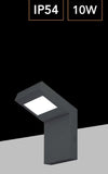 Lampada Applique Led Da Giardino 10w Ip54 Lampione Bollard Da Muro Luce 4000k 954wa-h160