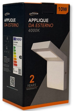 Lampada Applique Led Da Giardino 10w Ip54 Lampione Bollard Da Muro Luce 4000k 954wa-h160