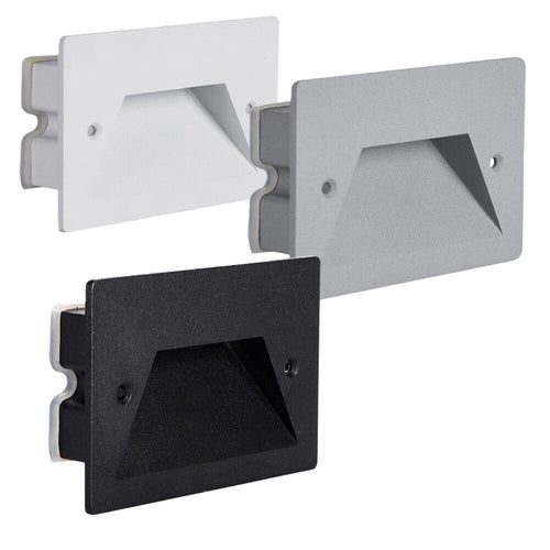 Faretto Incasso Per Cassetta 503 Segnapasso 3w Tecnologia Cct Con Switch Ip65 Es49-3c