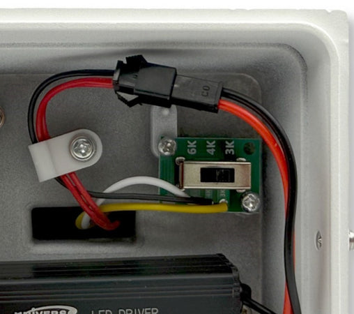 Lampada Applique Led Muro 22w Doppia Emissione Cct 3in1 Luce Selezionabile Esterno Es66-3c