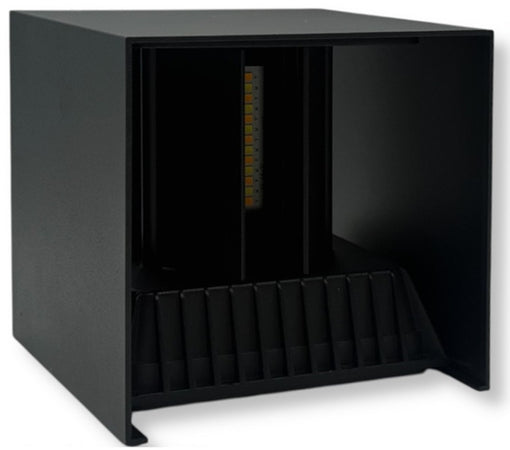 Lampada Applique Led Muro 22w Doppia Emissione Cct 3in1 Luce Selezionabile Esterno Es66-3c