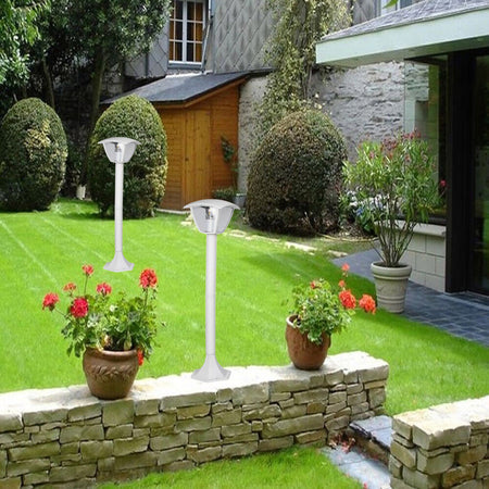 Lampione Da Giardino 86 Cm Lanterna Da Terra Per Vialetti Con Attacco E27 Ip44 819pb-b860